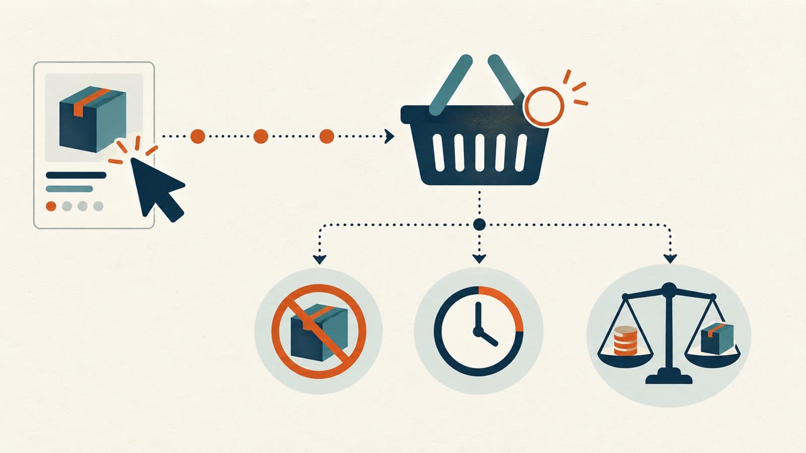 Diagnostic des clics Amazon Ads sans vente : pertinence de la cible, délai d’attribution et contribution attendue.